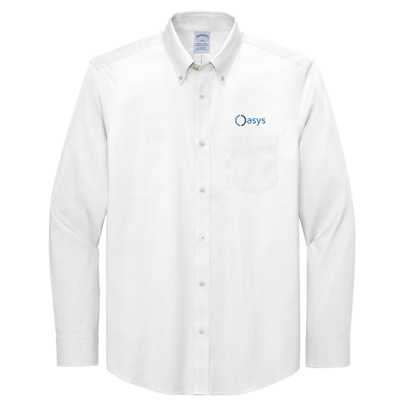 Brooks Brothers® Wrinkle-Free Stretch Pinpoint Shirt